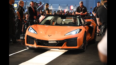 2023 Corvette Z06 auctioned off for $1M to benefit HBCUs & Thurgood Marshall College Fund