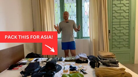 WHAT TO PACK! South East Asia Trip!