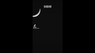 Crescent Moon Timelapse