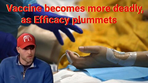 Vincent James || Vaccine becomes more deadly than the virus, as vaccine-efficacy plummets