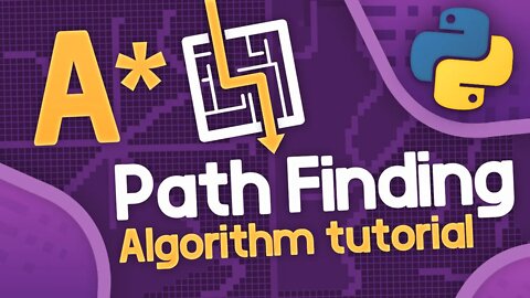 A* Pathfinding Visualization Tutorial - Python A* Path Finding Tutorial