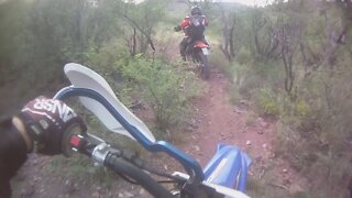 Red Springs Trail System - Trail 483B - Southbound - KDX220 - YZ250X