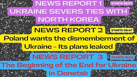 NEWS REPORTS UKRAINE RUSSIA POLAND NORTH KOREA 7/13/22