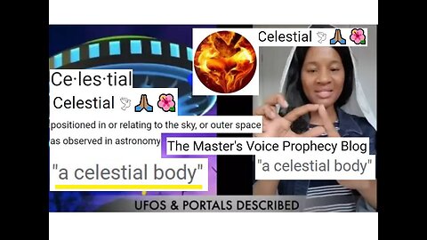 Celestial, The Master's Voice Prophecy Blog. What kinda prophet is Celestial? One that teaches LIES