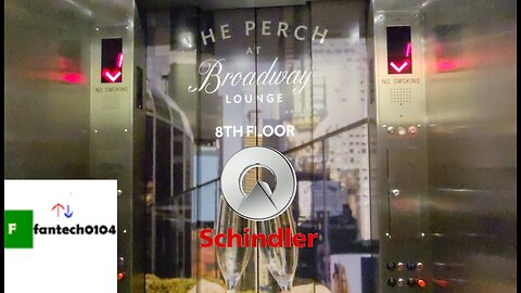 Schindler Port Traction Elevators @ New York Marriott Marquis Hotel - New York City