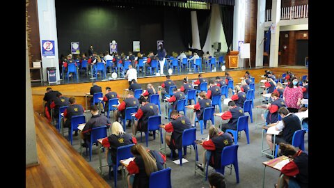 Grade 12 Learners at Brackenfell High school kick off this year's final exams