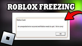 How To Fix Freezing In Roblox