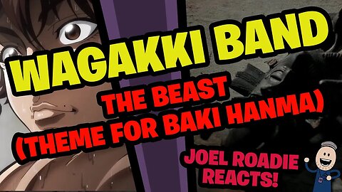 Wagakki Band / The Beast MV (opening theme for Baki Hanma) - Roadie Reacts