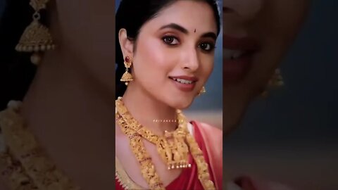 Priyanka Mohan Beautiful Jewellery Ad WhatsApp Status #shorts