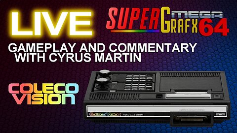 COLECOVISION LIVE WITH CYRUS MARTIN