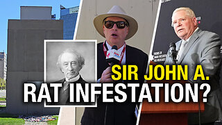 Insult to injury! Sir John A. Macdonald’s 'coffin' at Queen’s Park rat-infested!