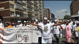 SOUTH AFRICA - Durban - Mahatma Gandhi peace walk (Videos) (ZwJ)