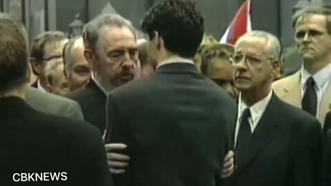 Justin Trudeau shared an emotional embrace with Fidel Castro