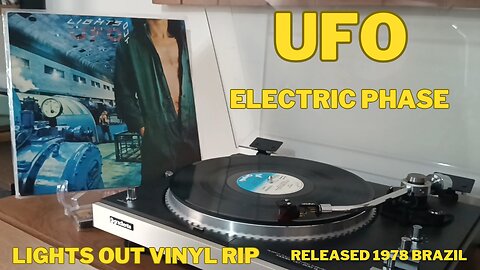 Electric Phase - UFO - Lights Out - 1977 - Released Brazil - Vinyl Rip