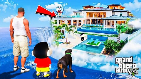 GTA 5 Franklin & Shinchan Buying The Biggest ISLAND MANSION