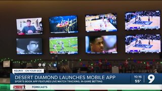 Desert Diamond Casinos launches mobile sports wagering app
