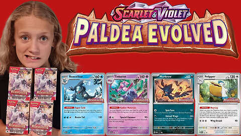 Paldea Evolved Build and Battle box Openings Pokémon cards!