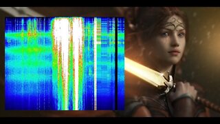 Schumann Resonance July 30 2020 WHOA! TECHNOLOGICAL EFFECT, DOUBLE WAVE WINGS