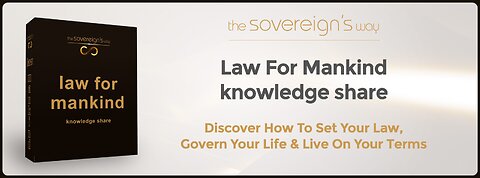 Unlock the power of your rights with "The Law for Mankind!"