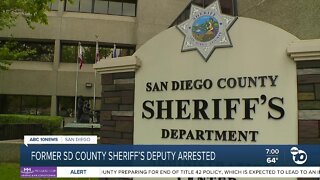 Former SDSO deputy arrested for possession of child pornography