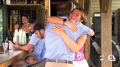'She was my angel': Upper Deck bartender performs CPR on unresponsive customer, credited for saving his life