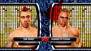 UFC Undisputed 3 Gameplay Georges St-Pierre vs Dan Hardy (Pride)