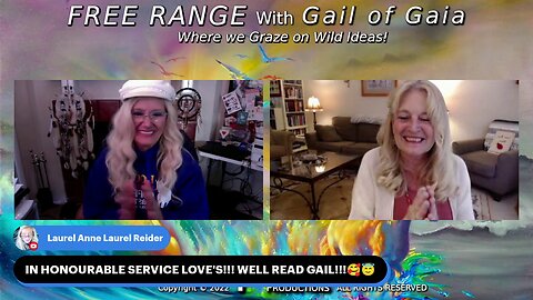 “Soul Sparks United in Golden Dream on 11:11” Michelle Marie and Gail of Gaia on FREE RANGE