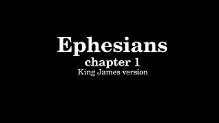 Ephesians 1 King James version