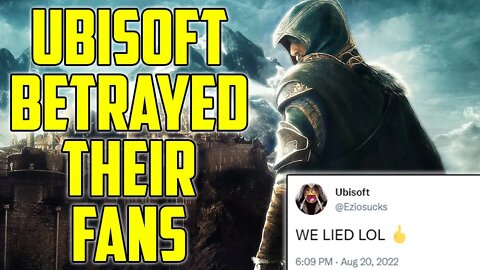 Ubisoft Lied About Assassin's Creed And Betrayed Gamers