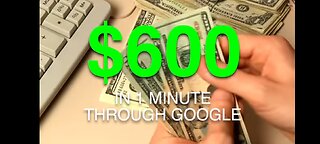 Get Paid $600 In 1 MINUTE With GOOGLE! | Make Money Online 2022