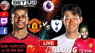 MANCHESTER UNITED vs TOTTENHAM LIVE WATCHALONG - PREMIER LEAGUE | Ivorian Spice