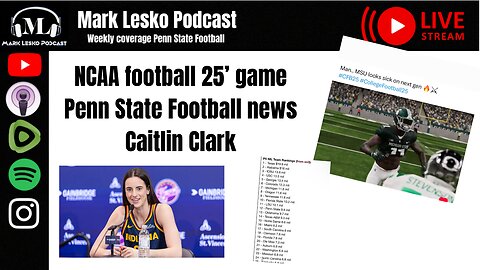 Is Caitlin Clark good for women’s sports? || Mark Lesko Podcast #collegefootball #wnba