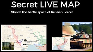 Secret Live Map of Russian Forces Leaked