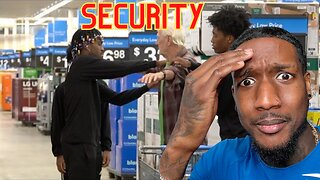 FAKE SECURITY PRANK ON SENIOR CITIZEN ** HE ALMOST GETS A HEART ATTACK** - REACTION