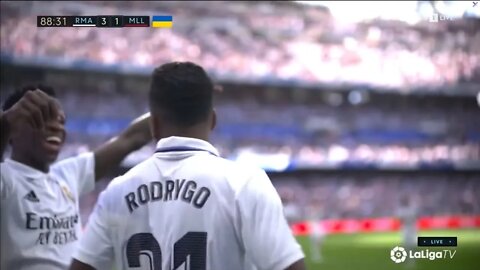 Rodrygo AMAZING Solo Goal Today vs Mallorca (3 - 1)