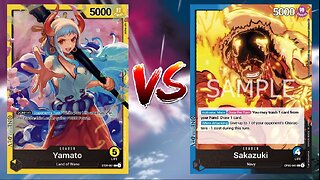 One Piece TCG Yamato Big Mom VS Admiral Sakazuki!!