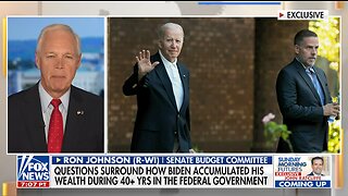 Ron Johnson rips mainstream media's ongoing cover-up of Biden family deals