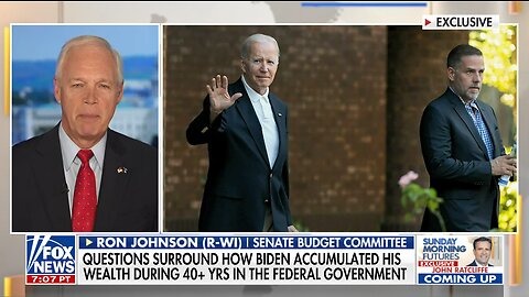 Ron Johnson rips mainstream media's ongoing cover-up of Biden family deals