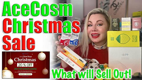AceCosm Christmas 2023 Sale - What Will Sell Out? Code Jessica10 Saves you 20% Off!