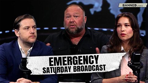 Saturday Emergency Broadcast: Alex Jones & Guests • New World Order - Past, Present, & Future