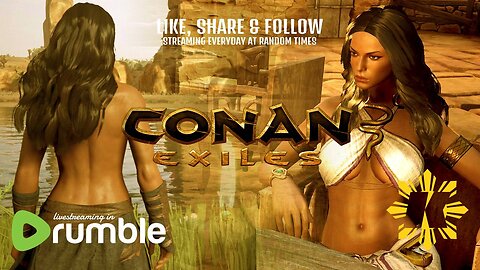 ▶️ WATCH » CONAN EXILES » PLAYING ON A PVP SERVER » A SHORT STREAM [6/9/23]