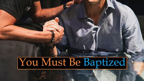 Salvation Series Pt 06: Be Baptized in Obedience (Sermon)