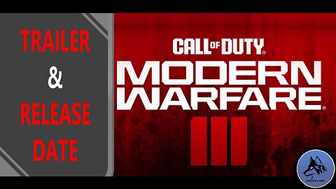Call of Duty Modern Warfare 3 Teaser & Release Date!