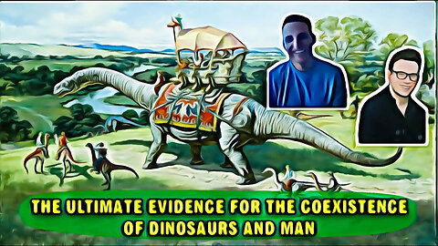 The Dinosaur Debate Is Over! Dinosaurs Lived with man & lived recently! Tons of Evidence!