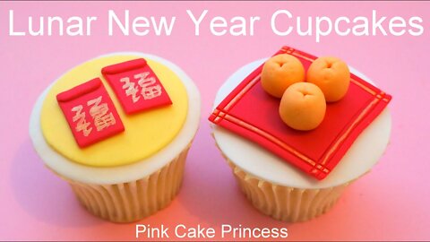 Copycat Recipes Chinese New Year Cupcakes - Miniature Red Envelopes & Oranges How to Cook Recipes