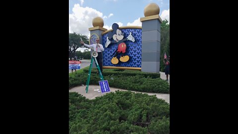 John Di Lemme Speaking LIVE at the Disney Protest - DeSantis Rally