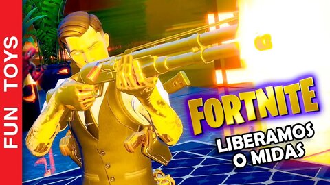 FORTNITE - LIBERAMOS o MIDAS! E o novo modo de campeonato de chaves! Será que chegamos na Final? 🔫