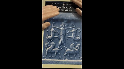 Tuesday reading time: SPH reads from The Epic of Gilgamesh! An epic read from someone w/tiny hands.