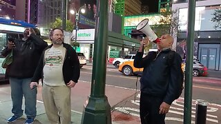 The Anti-@RidersAlliance Gala Protest Outside Versa Hotel @PassengersUnite 10/16/23 @followmoneynyc