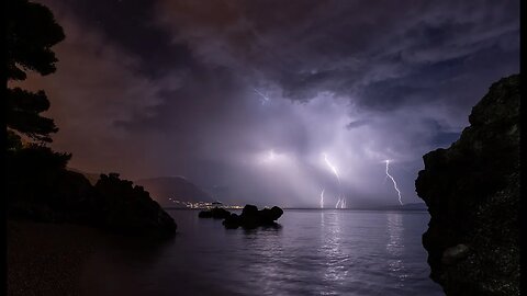 Loud Heavy Rainstorm Thunderstorm